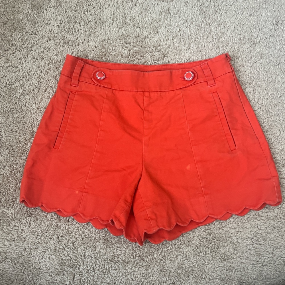 1970's esque super fun orange shorts by cartonnier ! 🍊 SZ 2
